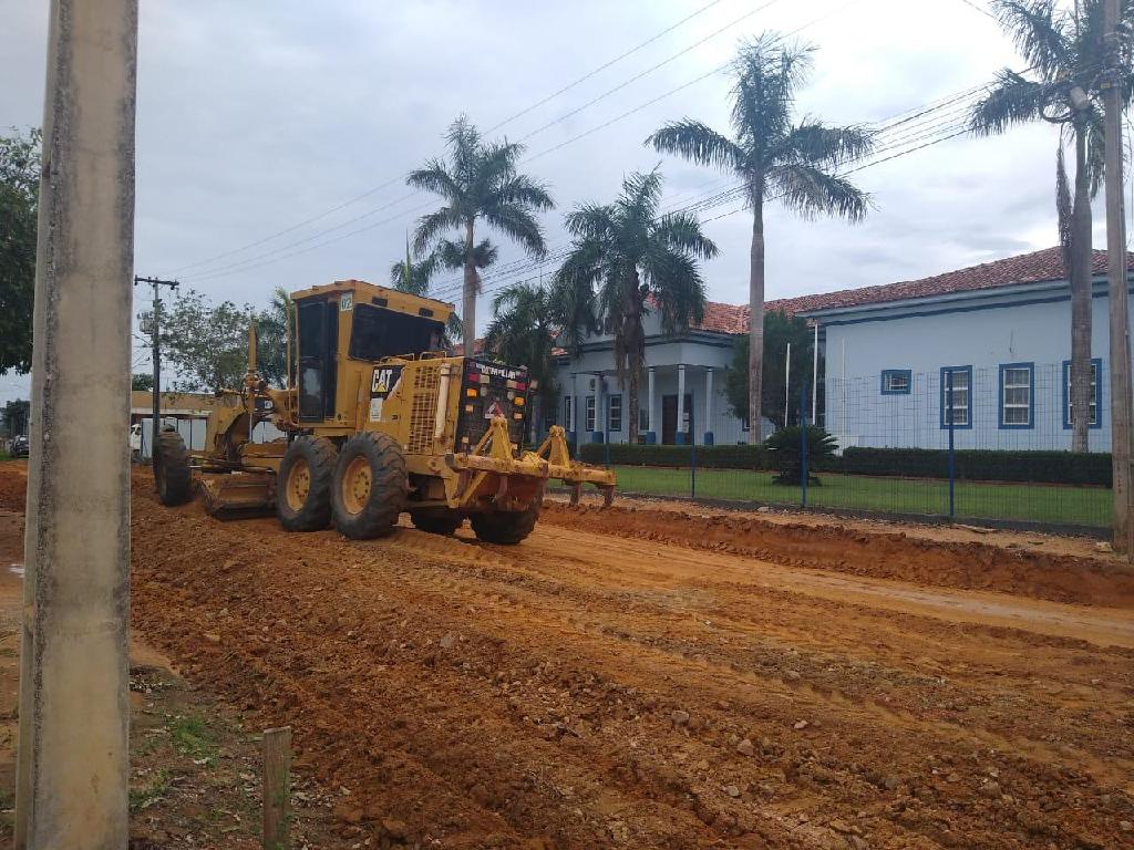 Reeducandos trabalham em obra de pavimentação no município de Colniza2020 10 20 15:42:19