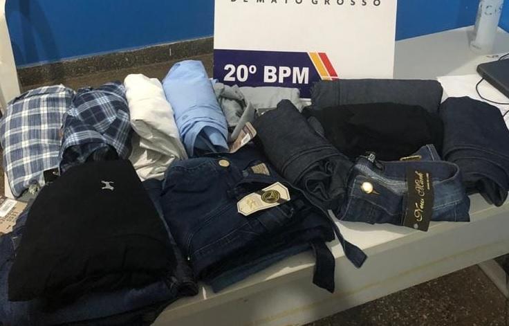 Suspeito de furto em Juína é detido quando vendia os produtos em praça de Castanheira 2020 10 28 16:34:43