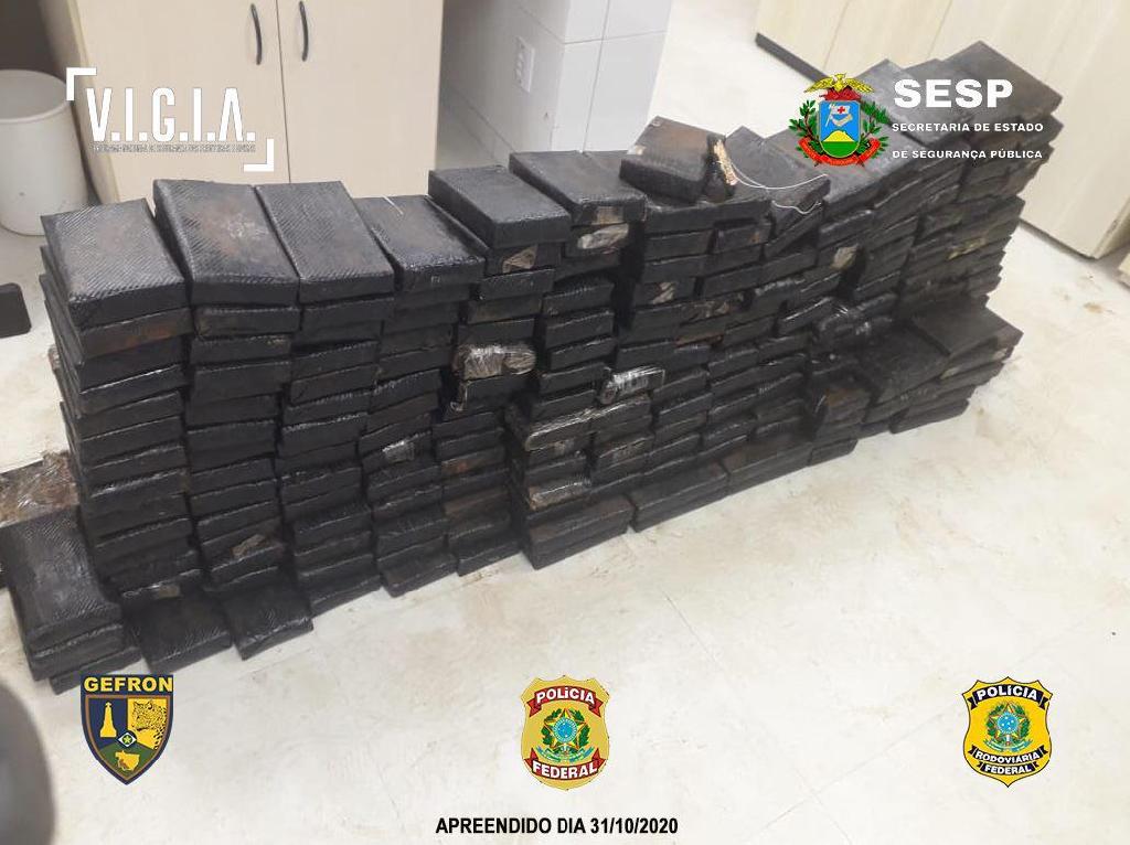 Forças de segurança apreendem mais de 400 kg de cocaína2020 11 01 22:46:11