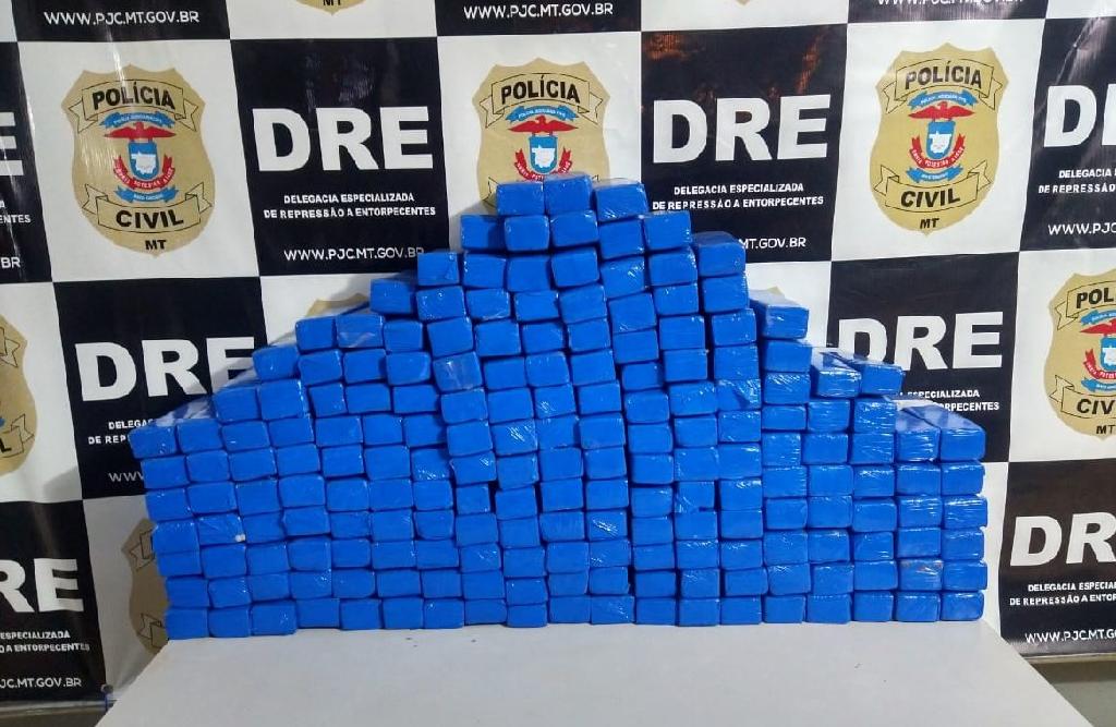 Polícia Civil prende traficantes com carregamento de 192 tabletes de maconha em Cuiabá2020 11 06 18:09:32