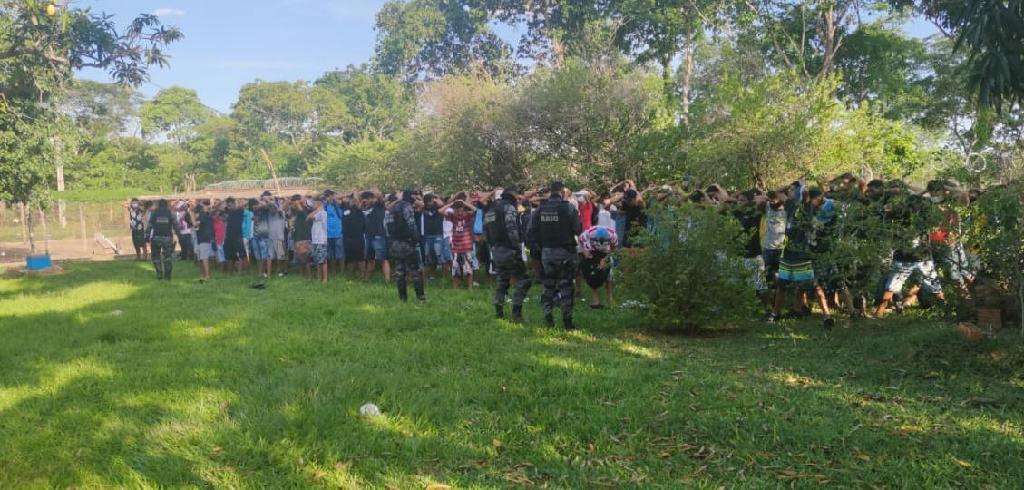 Polícia Militar fecha festa rave com 600 pessoas em Cuiabá 2020 11 16 22:31:55