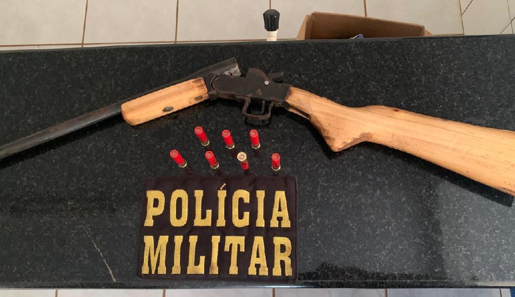 Em barreira policiais encontram espingarda com munições em Feliz Natal 2020 12 02 06:59:23