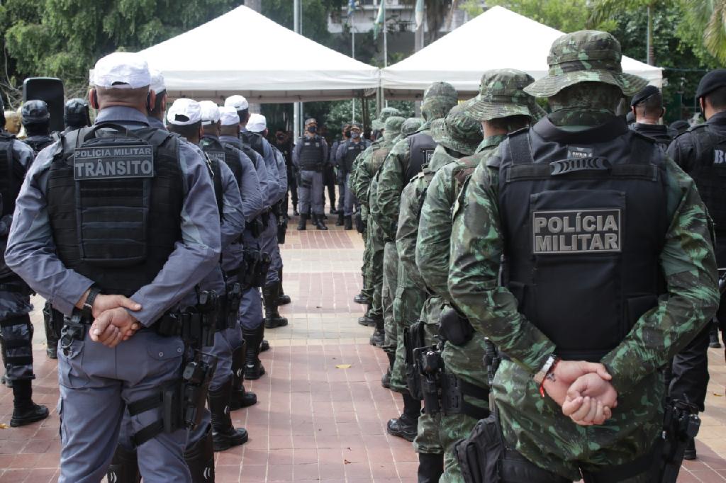 Operação tem reforço de 1 700 policiais dos 141 municípios de MT2020 12 19 20:03:08
