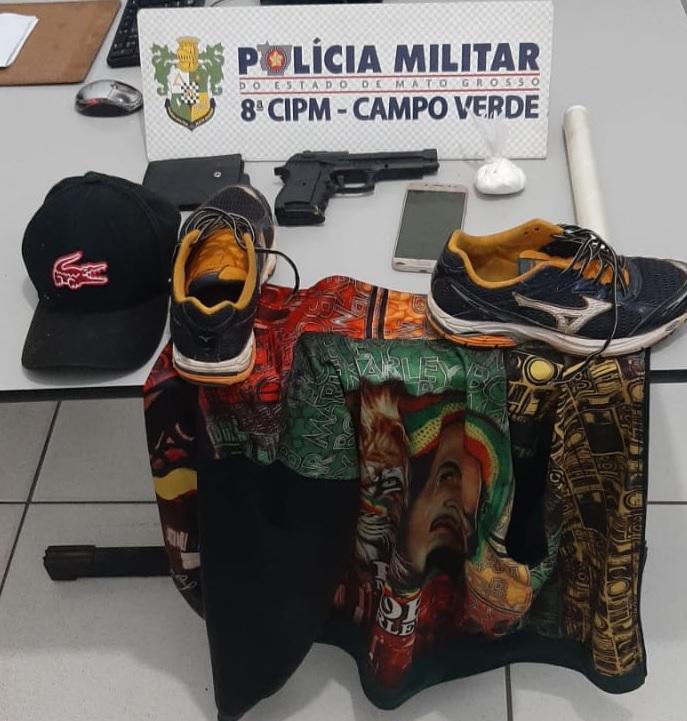 PM detém adolescente que praticou roubos a estabelecimentos comerciais em Campo Verde 2020 12 18 07:34:51