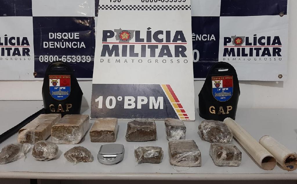PM detém irmãos por tráfico de droga receptação e desacato em Cuiabá 2020 12 23 13:21:47