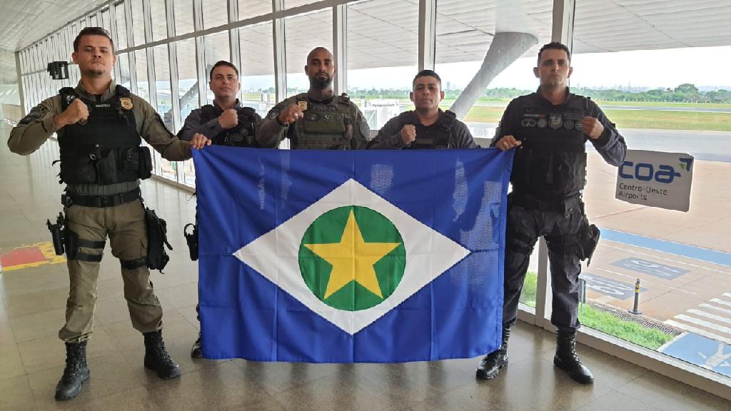 Policiais penais de Mato Grosso integram força tarefa do Depen em Roraima2020 12 01 18:33:41