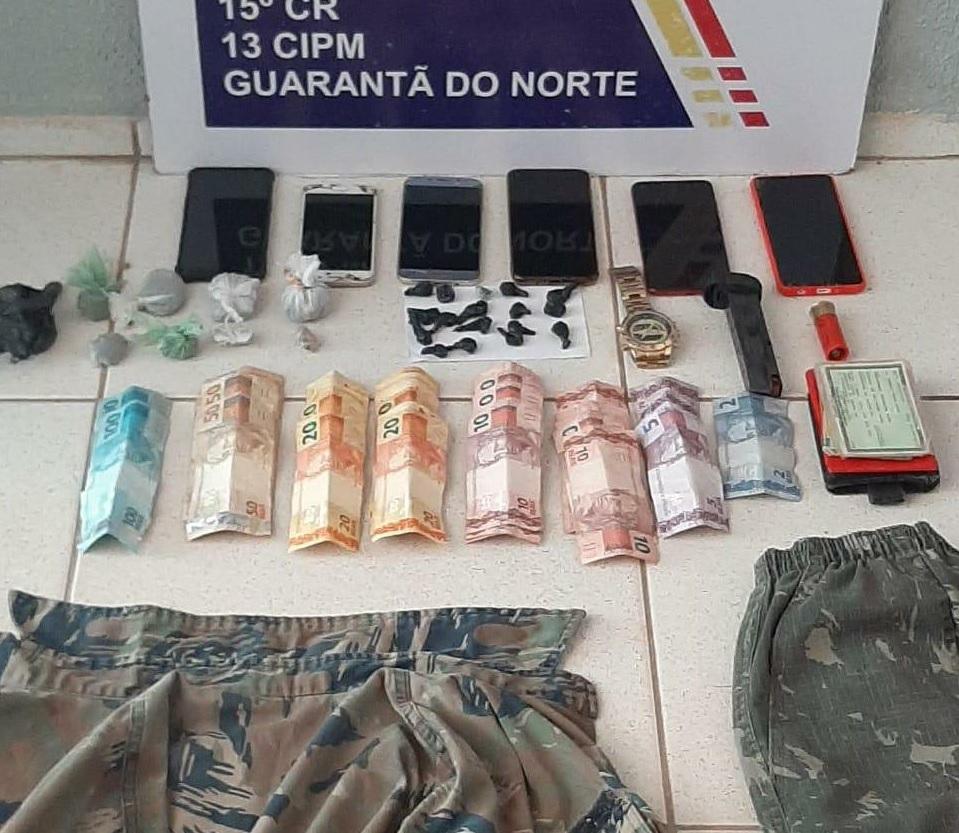 Policiais prendem membros de organização criminosa e tiram droga de circulação em Guarantã do Norte 2020 12 02 16:26:43