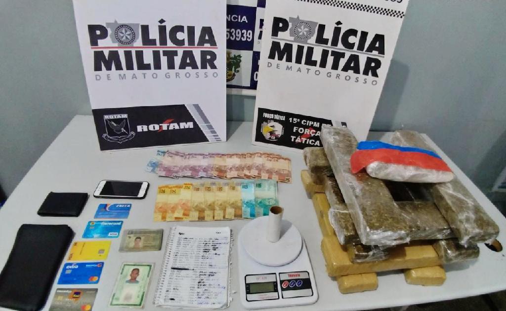 Rotam prende quatro suspeitos apreende 11 kg de droga e descobre central do tráfico 2020 12 28 17:48:50