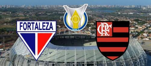 fortaleza x flamengo transmissao ao vivo exclusiva no pay per view fotomontagem 2339959