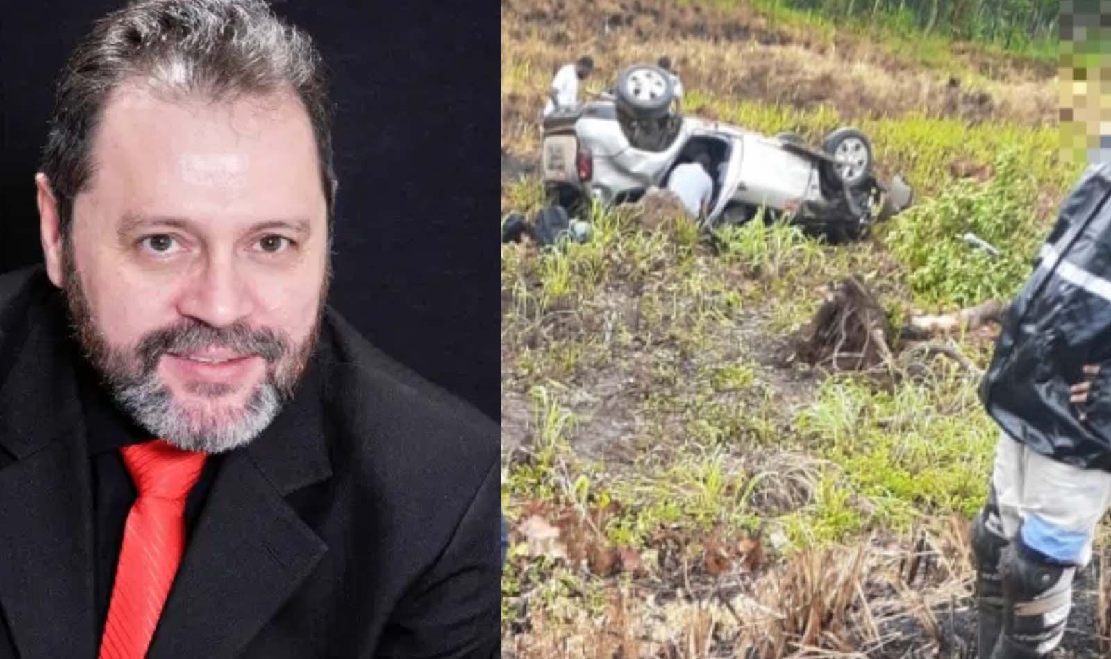 Gerente de T.I da rede Eletromóveis Martinello sofre grave acidente de trânsito; Outros dois funcionários também estavam no veículo 82 ADE