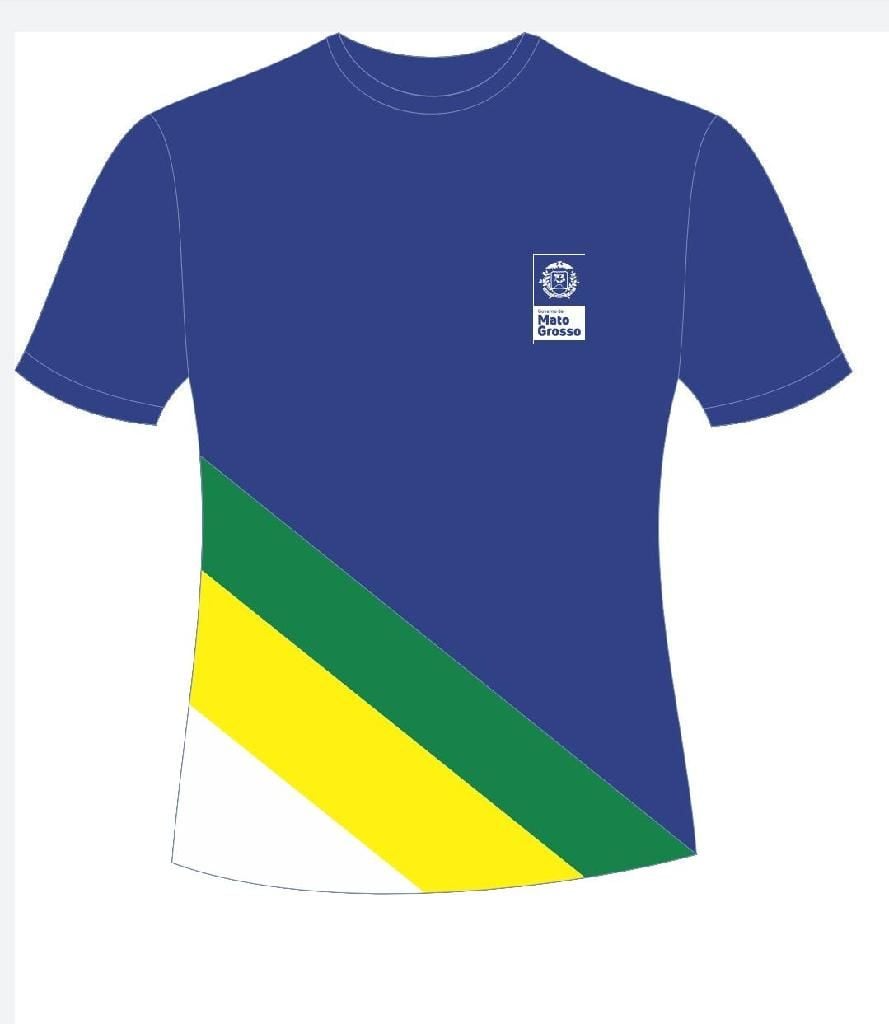 Camiseta azul royal com faixas diagonais ser%C3%A1 o novo uniforme dos estudantes de MT2021 01 15 22:03:08