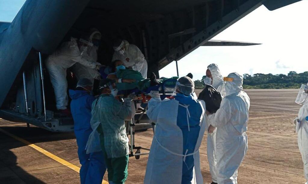Mato Grosso receberá pacientes em estado grave de Covid-19 de Rondônia 2 Pacientes com covid 19 são transferidos de Rondônia para Curitiba