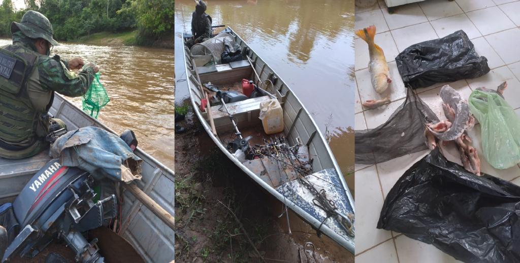 Patrulhamento fluvial identifica pesca predatória no Rio Paraguai em Denise 2021 01 28 16:11:51