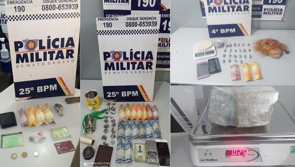 Policiais encontram drogas com sete homens em bairros de Várzea Grande 2021 01 19 16:57:39