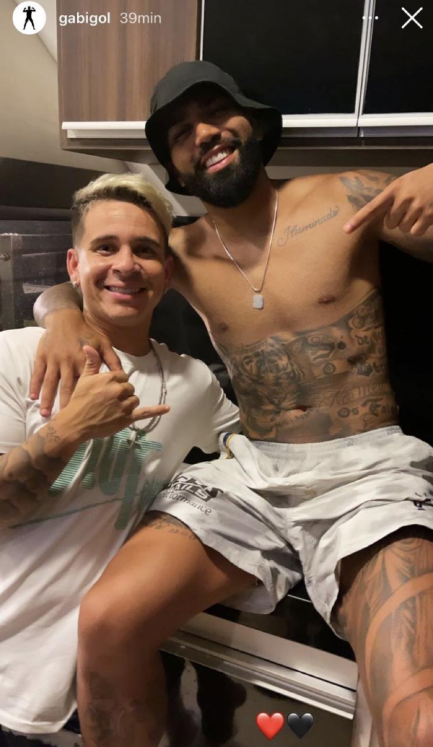 Gabigol posta foto ao lado de Solteldo e torcedores especulam chegada de venezuelano 2 602bbdc46ee0c
