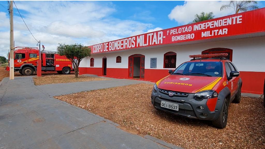 Governo de Mato Grosso inaugura 1° Pelotão do Corpo de Bombeiros Militar em Poconé2021 02 03 18:40:42