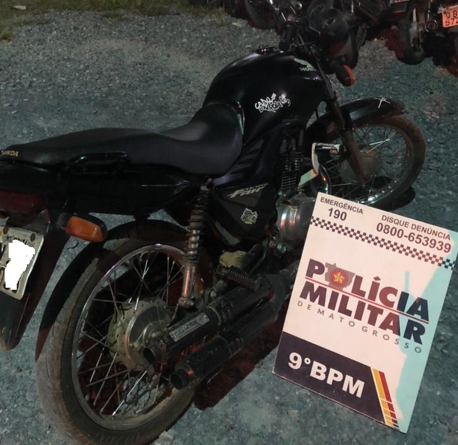 Homem envolvido em roubo e sequestro é preso e motocicleta recuperada 2021 02 22 11:04:37