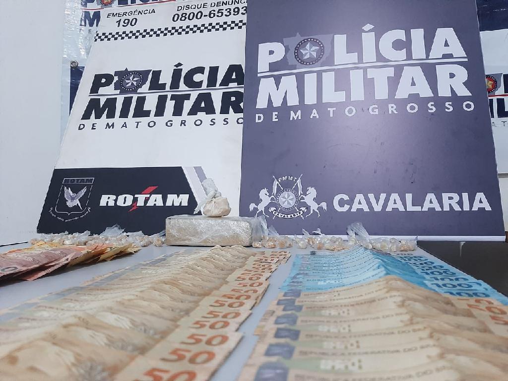 PM prende suspeitos por tráfico de drogas no Centro América 2021 02 21 12:16:32