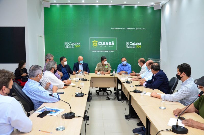 Pinheiro recebe nova diretoria da CDL Cuiabá e reforça parceria com o setor comercial 2021 02 06 21:40:30