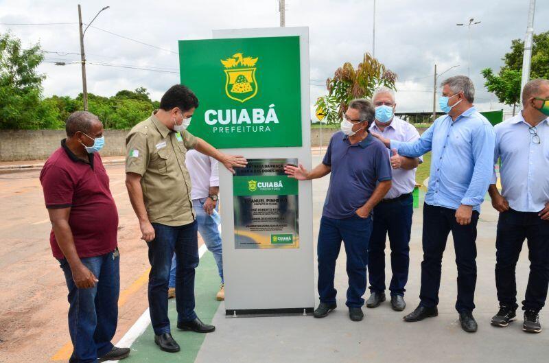 Praça atende demanda do Jd Industriário e homenageia moradora tradicional da comunidade 2021 02 20 11:01:23