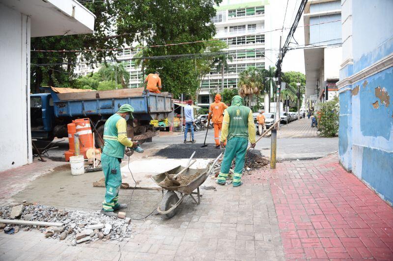 Secretaria de Obras Públicas já realizou mais de cem intervenções no sistema de drenagem de Cuiabá 2021 02 20 11:03:18