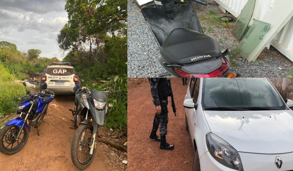 Três motocicletas e um carro são recuperados em Cuiabá e Várzea Grande 2021 02 11 11:40:25