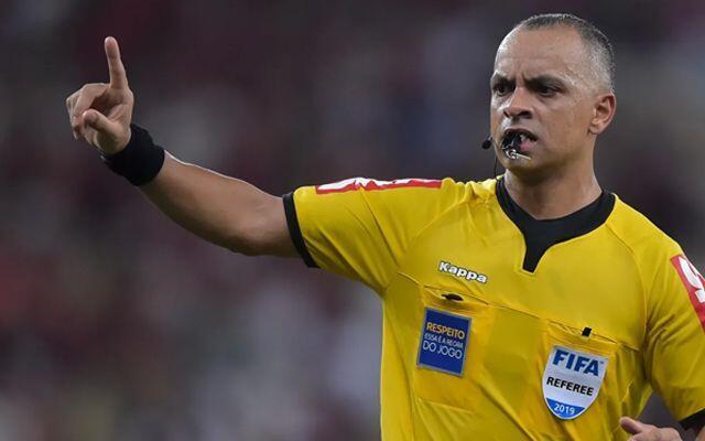 wilton pereira sampaio arbitro flamengo x santos