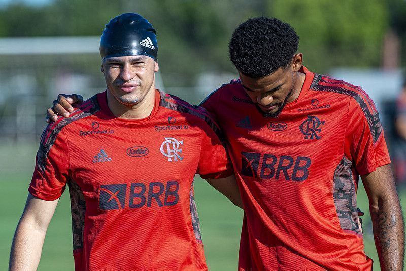 Flamengo encerra preparação para clássico nesta terça-feira e conta com retorno de Hugo Moura 2 51063922321 43d414daac c
