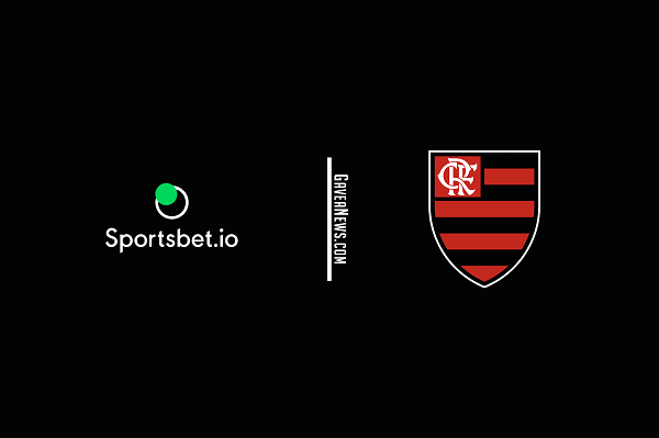 Patrocinadora do Flamengo aproveita instabilidade de aplicativos e tira sarro do Vasco 2 Logomarca da Sportsbet.io e escudo do Flamengo