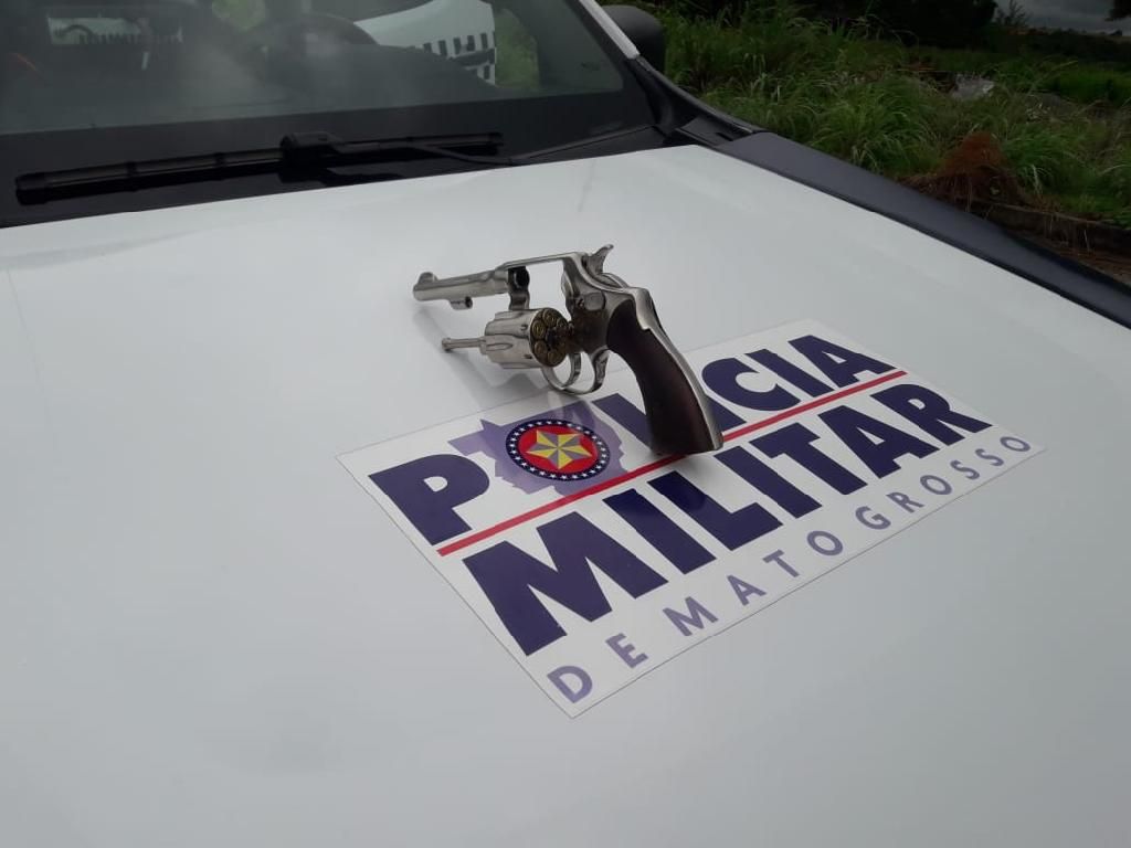 Polícia Militar revolver