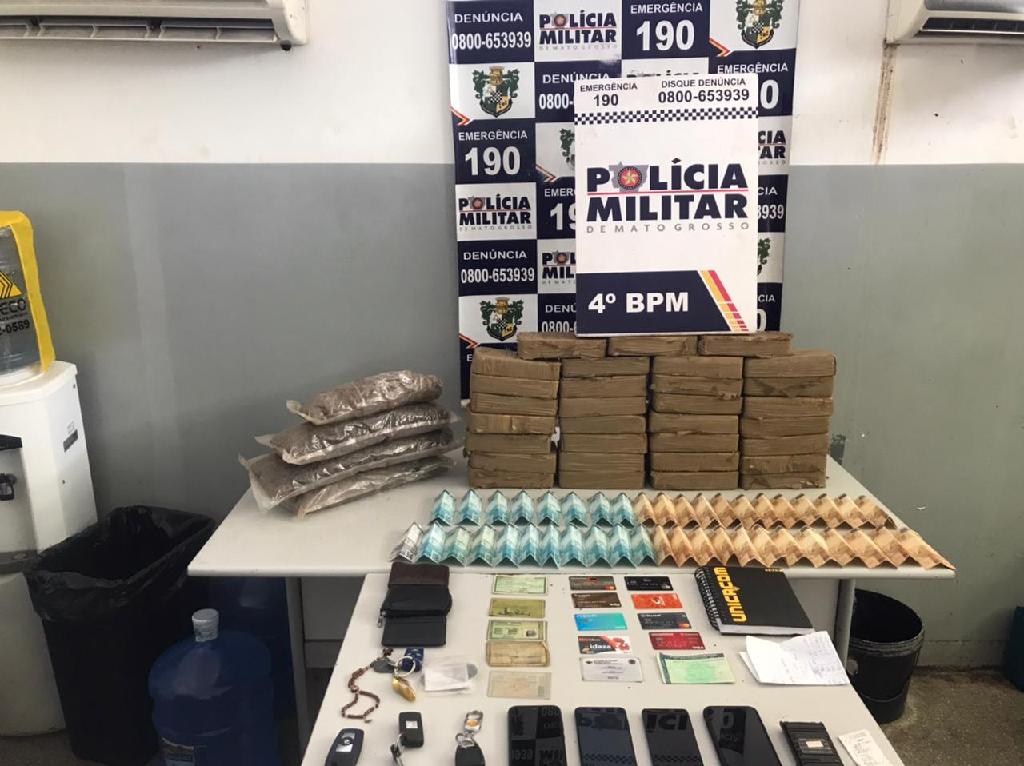 PM prende três suspeitos por tráfico internacional e apreende mais de 30 quilos de cocaína 2021 03 18 11:57:27