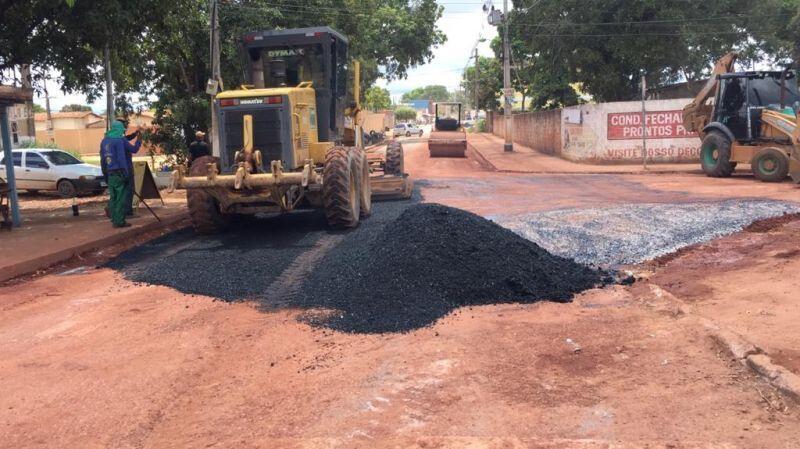 Secretaria de Obras realiza melhoria no sistema de drenagem da principal via do Parque Geórgia 2021 03 03 08:34:23