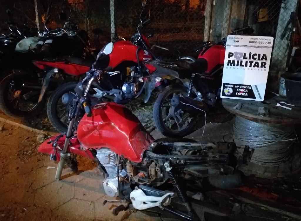 Suspeito confessa furtos de motocicletas e mostra esconderijos em bairros de Várzea Grande 2021 03 09 12:13:41