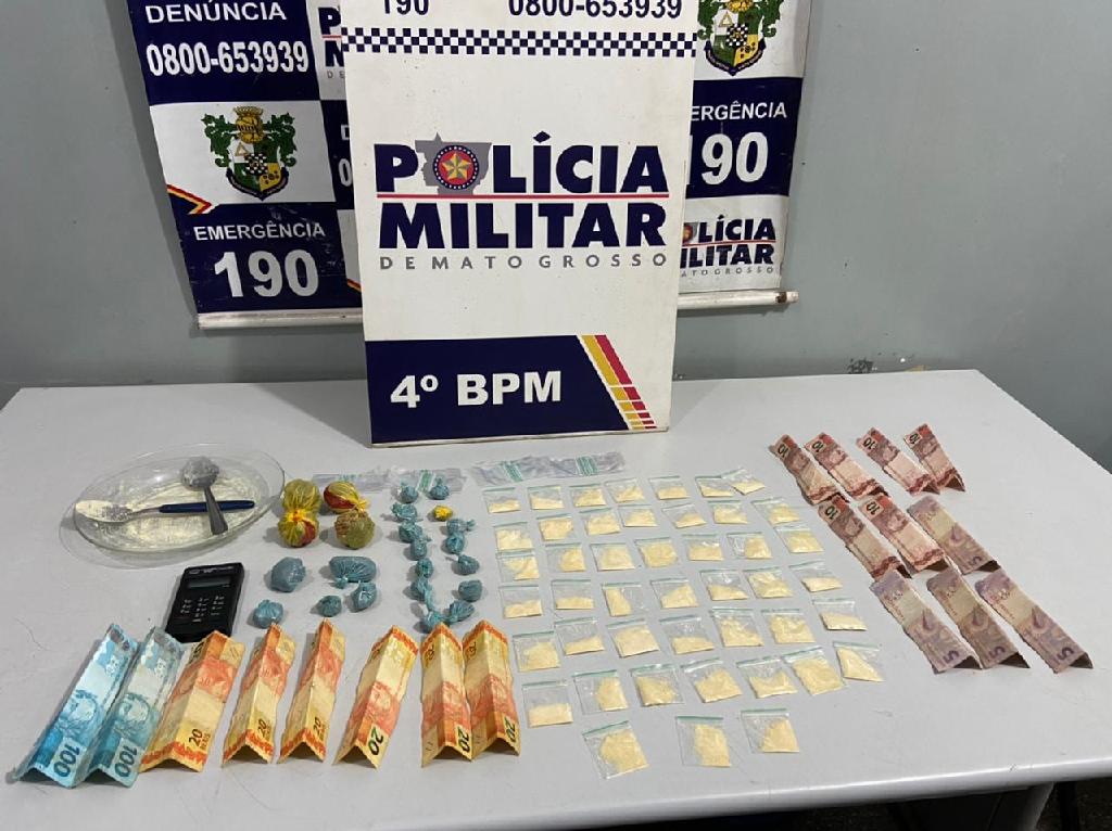Após denúncia PM prende suspeito com 67 porções de cocaína e maconha no Mapim 2021 04 05 17:09:51
