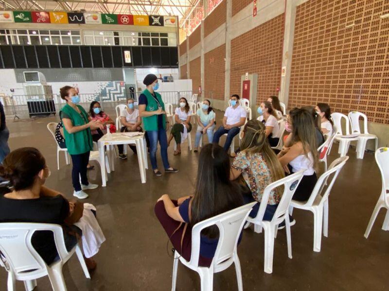 Dentistas da rede municipal são capacitados para atuarem na campanha contra a Covid 19 2021 04 23 08:52:37