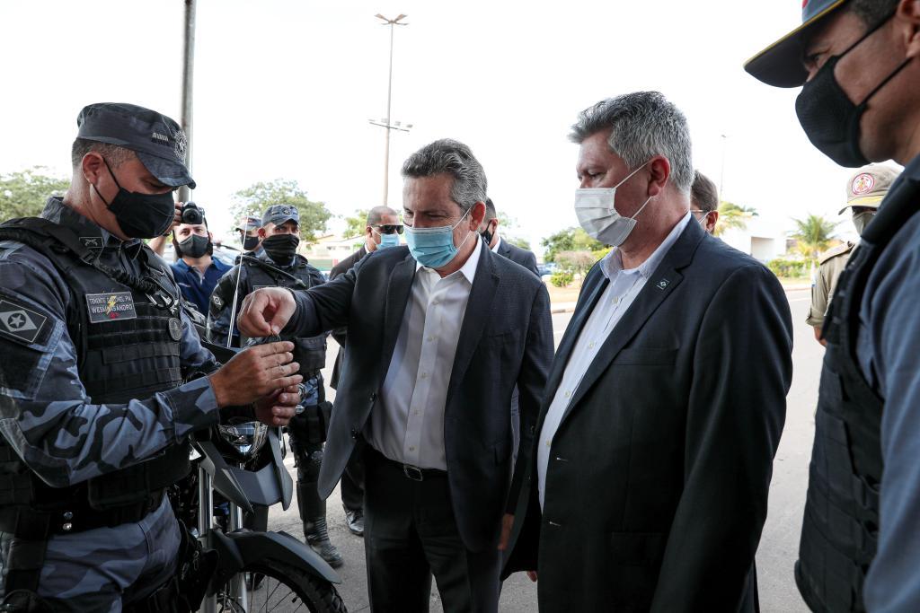 Governador inicia entrega de 103 motocicletas para reforçar atuação ostensiva da Polícia Militar 2021 04 15 16:21:55