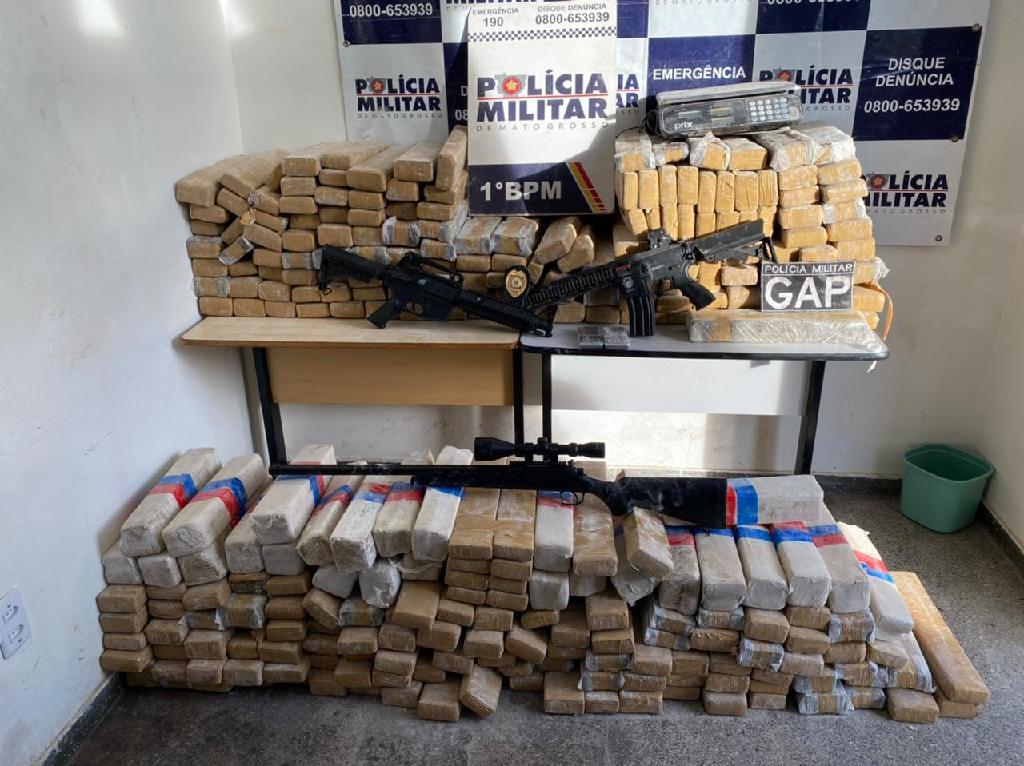 Quase cinco toneladas de drogas foram apreendidas em três meses em MT 2 Mato Grosso registra aumento de 31% em apreensão de drogas no primeiro trimestre