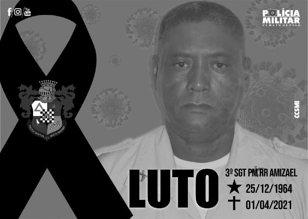 PM lamenta morte de sargento da reserva remunerada Amizael Ferreira dos Santos 2021 04 01 17:01:37