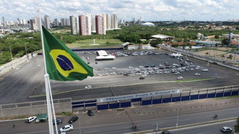 Prefeitura de Cuiabá ja vacinou no SESI Papa mais de 5 2 mil idosos na primeira semana de funcionamento 2021 04 22 08:07:05