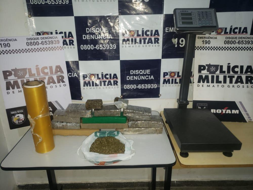 Rotam desmantela quadrilha e apreende 11 tabletes de maconha em Cuiabá 2021 04 21 12:18:05