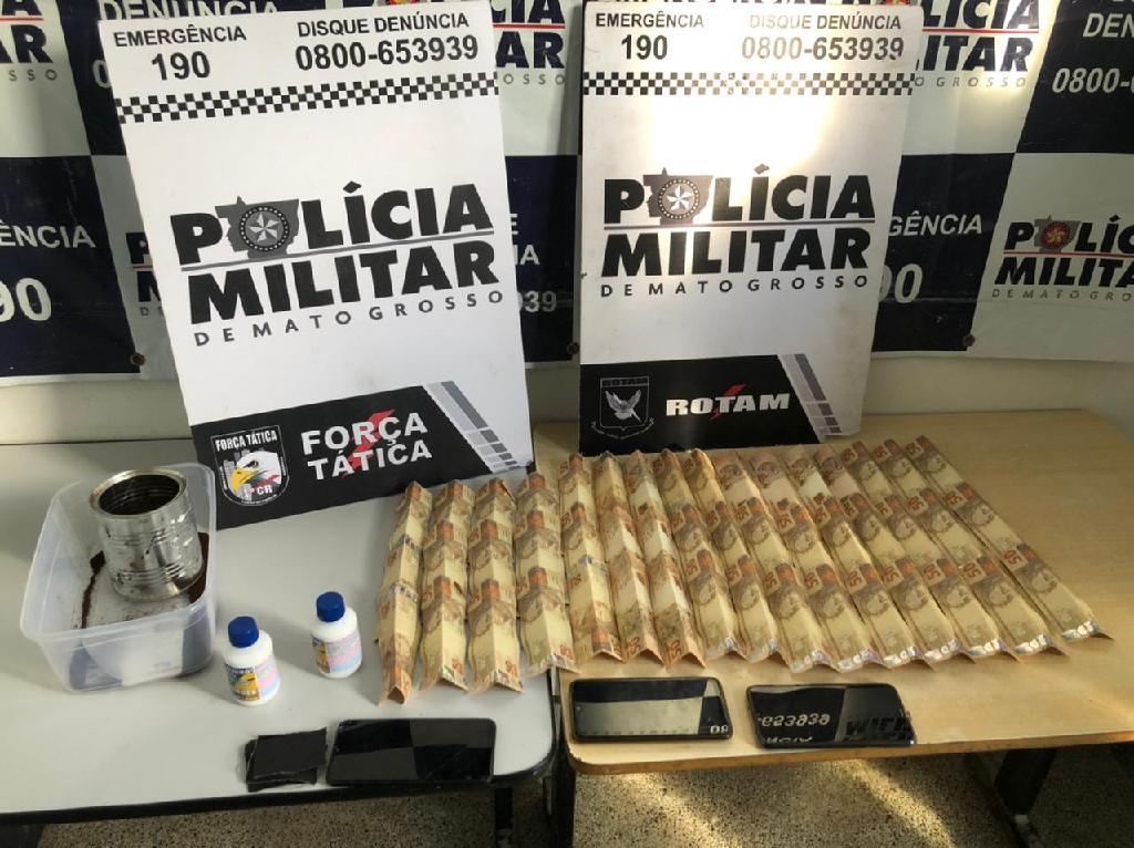 Rotam flagra suspeitos com R 2 4 mil em cédulas falsas em Cuiabá 2021 04 10 21:38:15