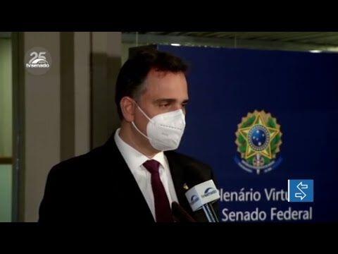 Vídeo: CPI da Covid vai se reunir presencialmente para eleger presidente diz Pacheco 2021 04 15 13:27:47