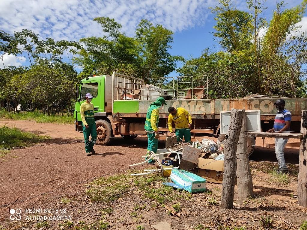 acao na comunidade sao geronimo recolhe 1 tonelada de residuos reciclaveis