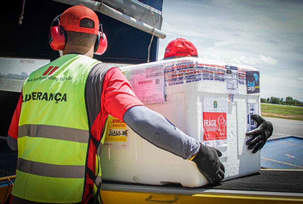 mato grosso recebe 57 550 doses de vacina nesta quinta feira 08