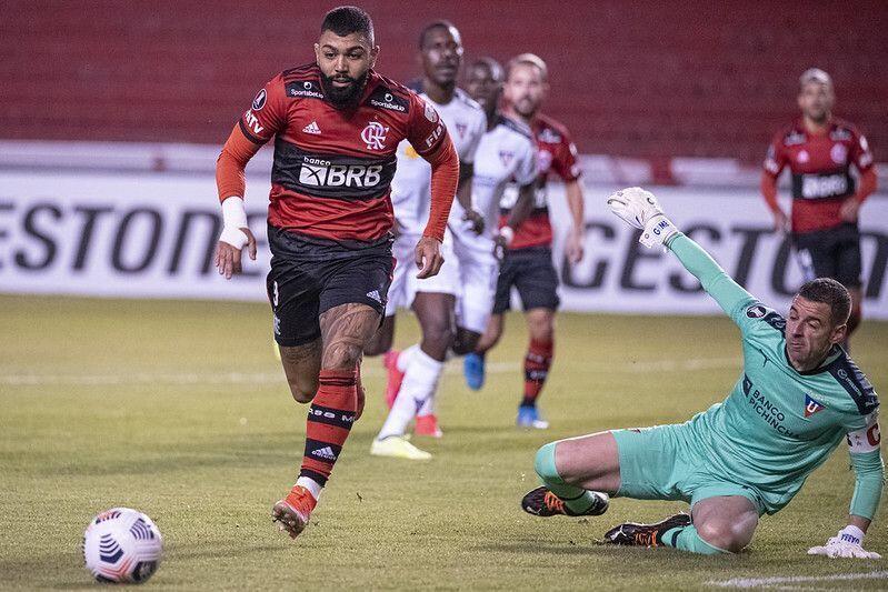 Gabigol manda recado a Zico depois de igualar artilharia na Libertadores: "Nós te amamos, nosso Rei!" 82 51158515026 c1fda11d47 c
