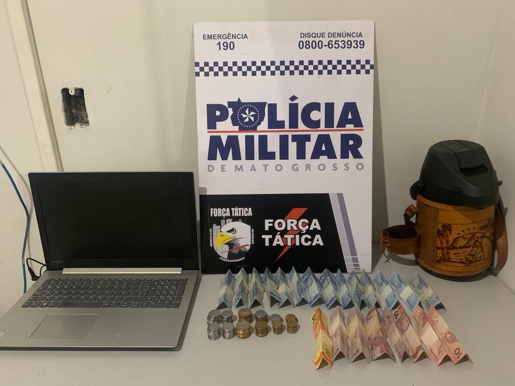 Força Tática prende suspeito durante furto em Tangará da Serra 2021 05 19 12:07:27