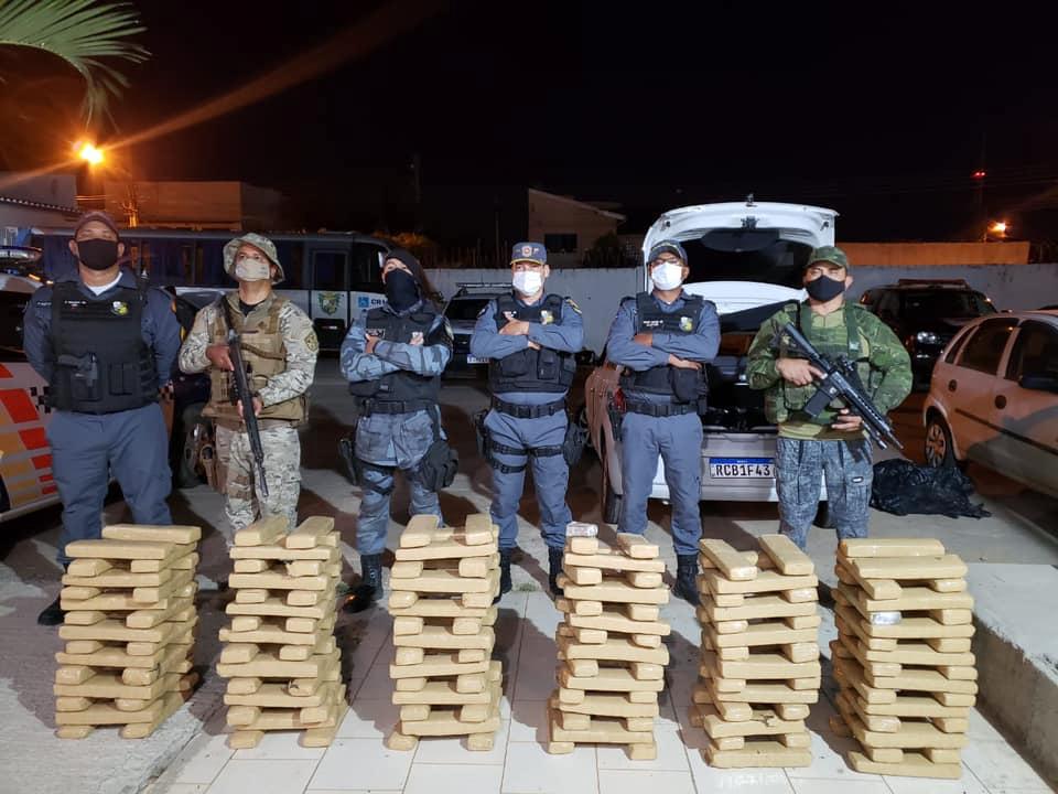 Operação conjunta da Polícia Militar apreende 176 kg de maconha em Primavera do Leste 2021 05 23 11:52:50