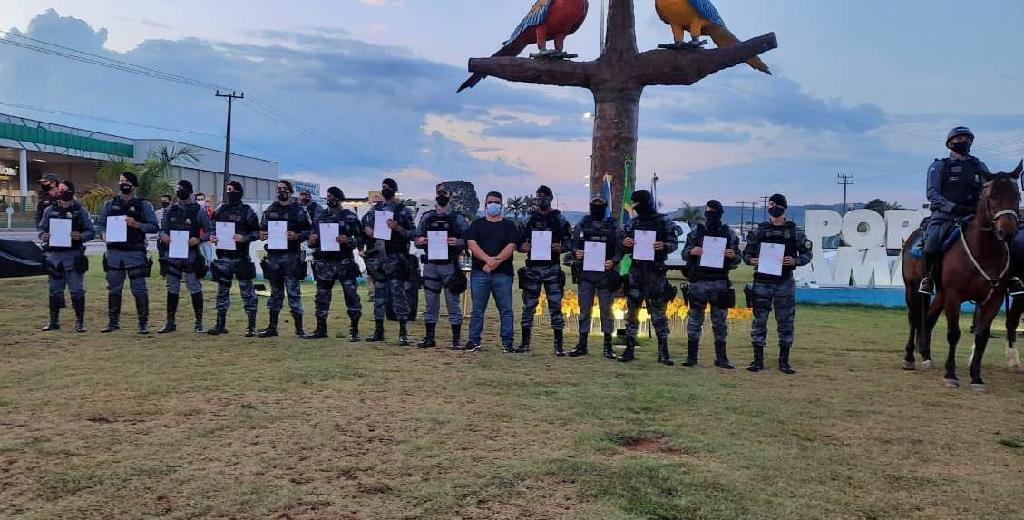 Policiais militares são homenageados por repressão ao tráfico em Guarantã do Norte 2021 05 26 09:57:40