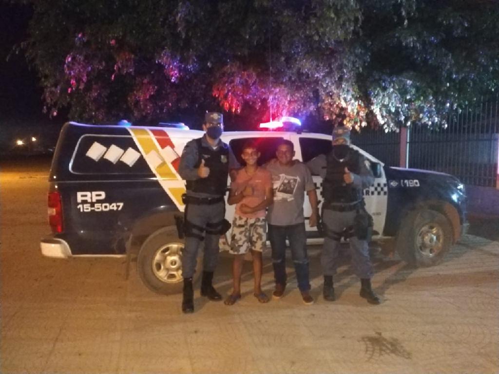 Policiais promovem encontro de pai e filho em Peixoto de Azevedo 2021 05 10 07:18:05