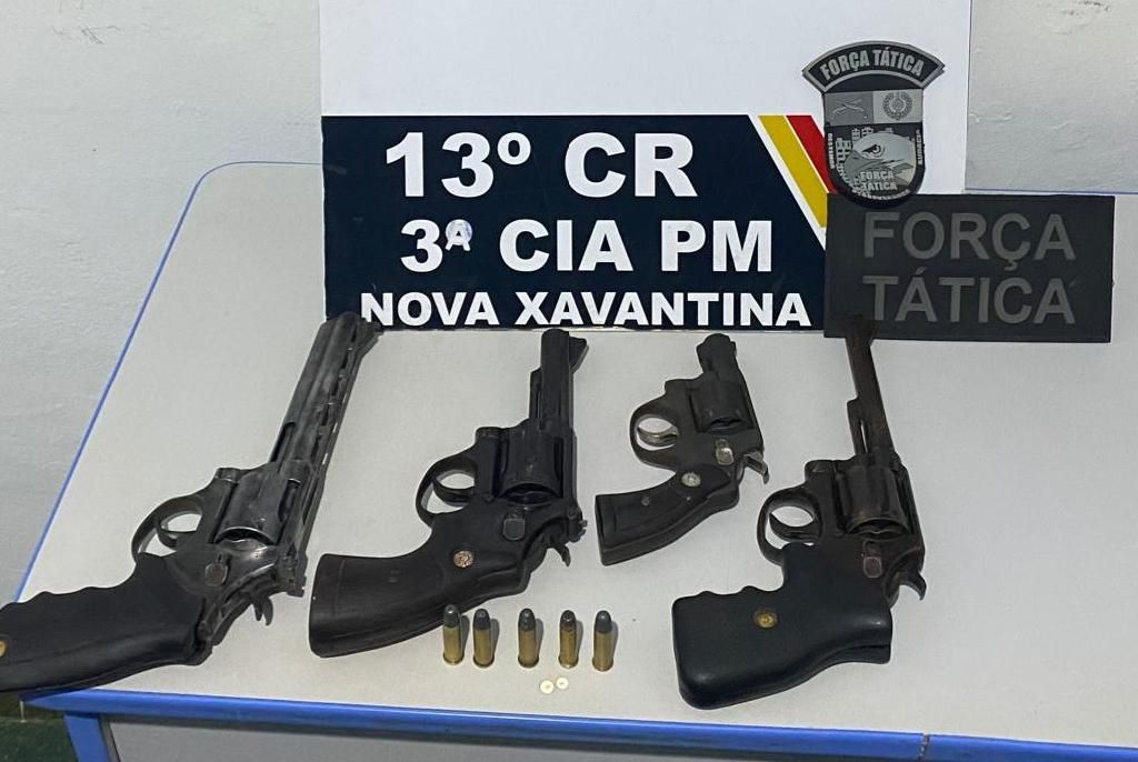 Rapaz é detido com quatro revólveres em Nova Xavantina 2021 05 19 12:05:52